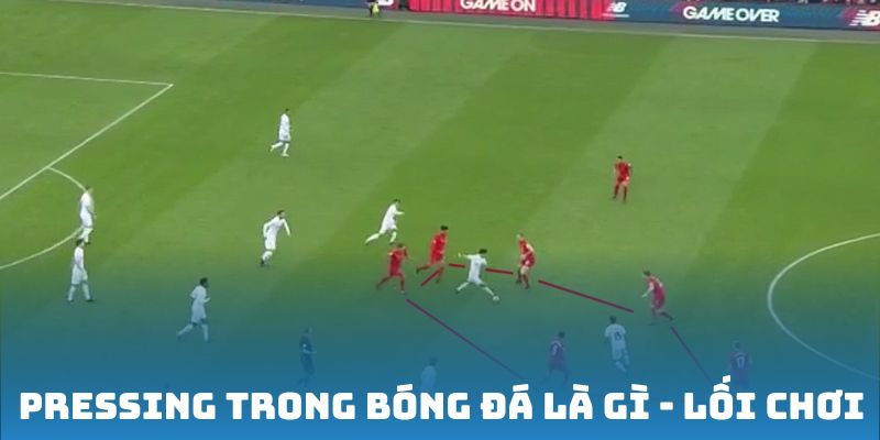 Pressing trong bóng đá là gì - Lối chơi Zonal