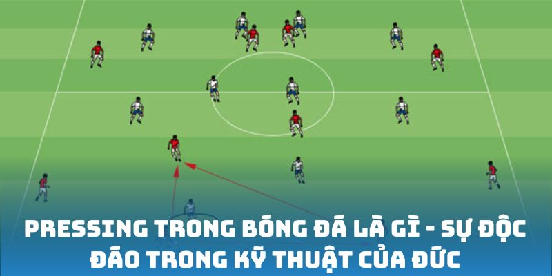 Pressing trong bóng đá là gì - Sự độc đáo trong kỹ thuật của Đức