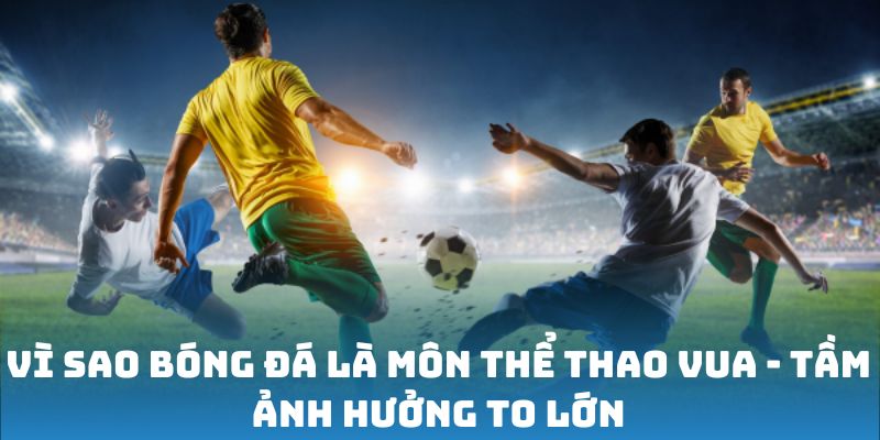 Vì sao bóng đá là môn thể thao vua - Tầm ảnh hưởng to lớn